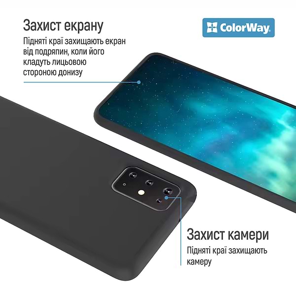 Фото - Чехол для смартфона Colorway TPU matt for Nothing Phone (3a) Black (CW-CTMNP3A-BK)
