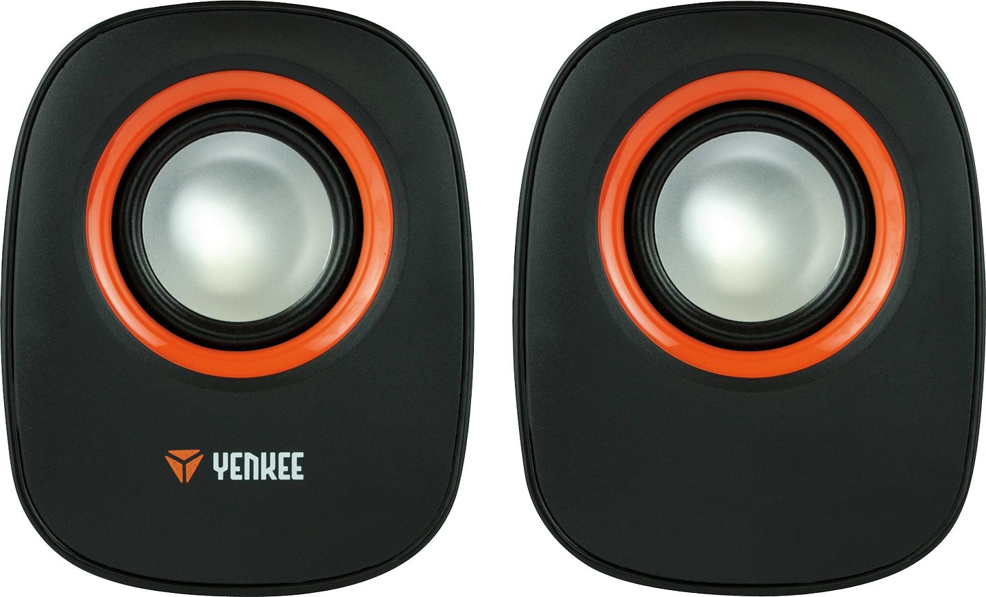 Компьютерная акустика компактная 2.0 YENKEE YSP 2001BK Mini speakers 2.0 Black - Фото 1