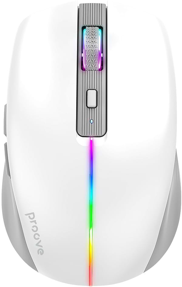 Фото - Мышь беспроводная игровая Proove Comet White (WMCM00022002)