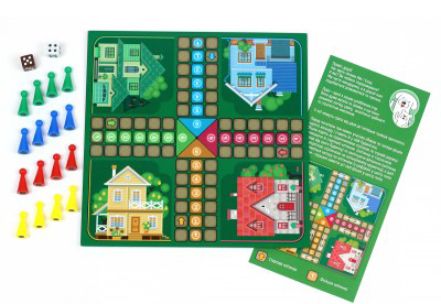 Фото - Настольная игра (5-7 лет) Умняшка Лудо (1463)