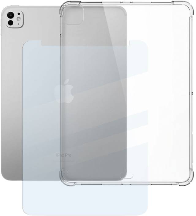 Купити Чохол для планшету AIRON бампер Premium for iPad Pro 11/Air 11 2024 Transparent (4822352781136) - Фото 1 Чохол для планшету AIRON бампер Premium for iPad Pro 11/Air 11 2024 Transparent (4822352781136) - Фото 1