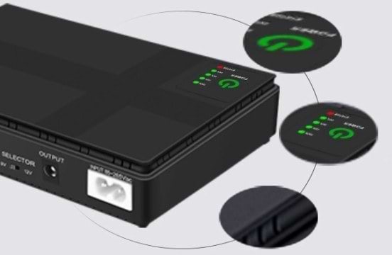 Фото - Источник бесперебойного питания Andes 18W 8800mAh 12V/9V/5V (DC1018P)
