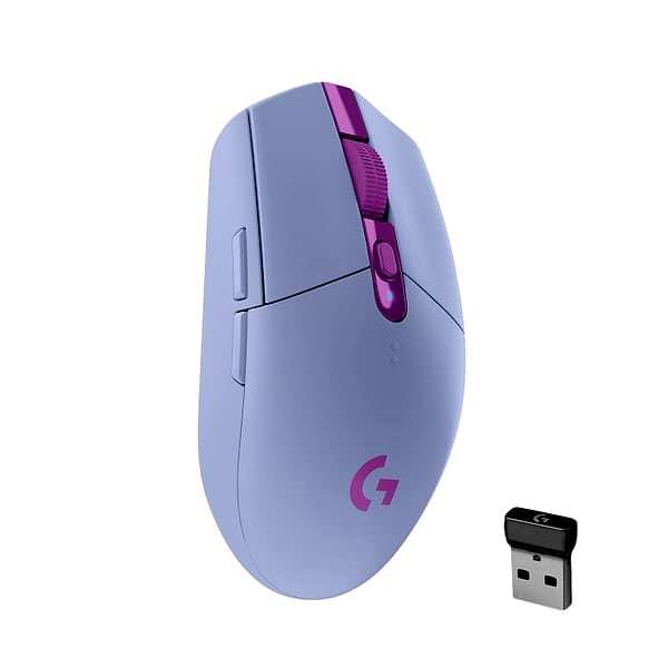Фото - Мышь беспроводная игровая Logitech G305 Lightspeed Lilac (910-006022)