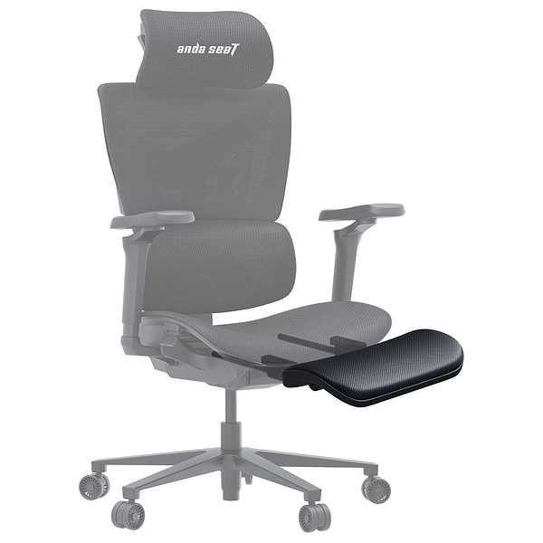 Фото - З'ємна підставка для ніг Anda Seat Footrest X-Air/X-Air Pro Black (WY-AC-JT-01-B)