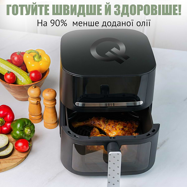 Фото - Мультипечь QUIN Air Fryer YJ-6505ADV 6.5 л