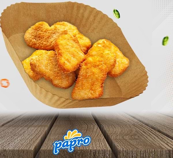 Фото - Пергамент для аэрогриля Papro 16(20)х4.5 см 50 шт. (квадрат №16)