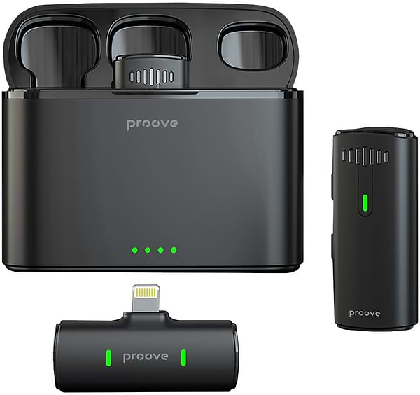 Фото - Мікрофон для смартфона Proove Demo Lightning Black