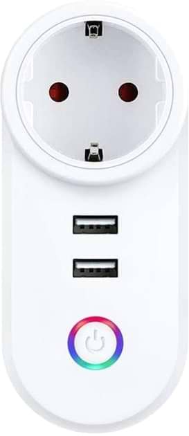 Умная розетка Action Tuya LSPA2 16А с USB