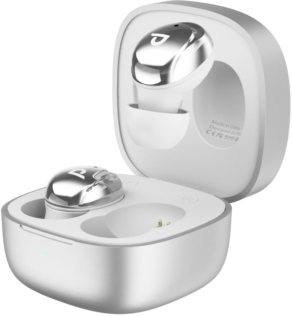 Навушники вкладиші бездротові TWS Proove Charm silver (TWCH0001AP06) - Фото 1