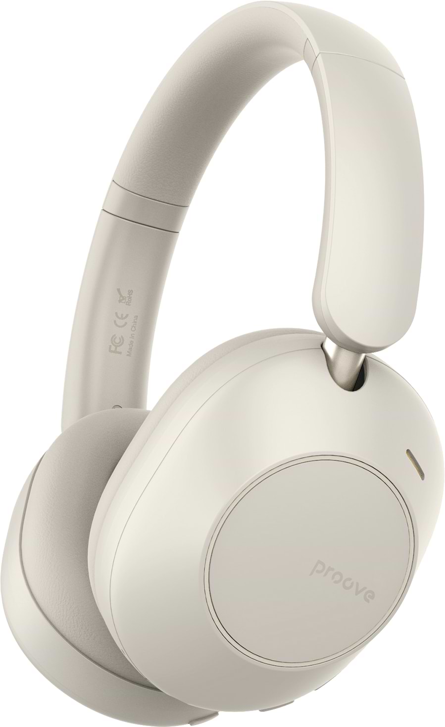 Наушники накладные беспроводные Proove Silence 3D with ANC beige (HPSL00020007)