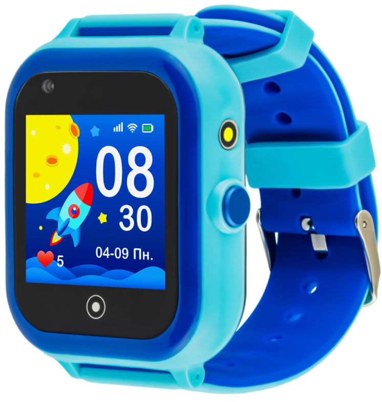 Детские часы GARMIX PointPRO-200 4G/GPS/WIFI/VIDEO CALL BLUE - Фото 1