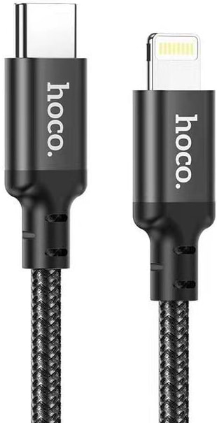 Кабель синхронізації даних HOCO X14 Type-C to iP 3A, 20W, 2m Black (6931474752208)