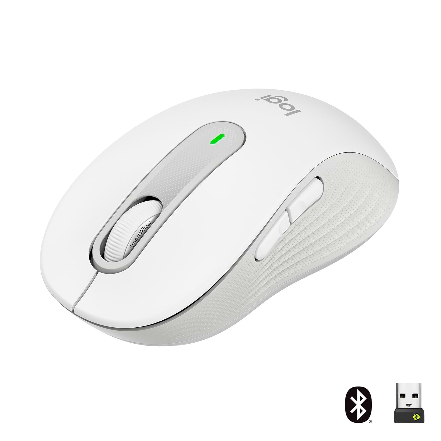Мышь беспроводная Logitech Signature M650 Wireless Mouse Off-White (910-006255) - Фото 1