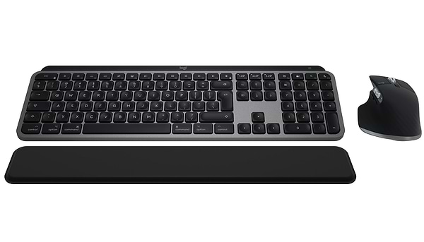 Фото - Уцінка - Клавіатура + миша бездротова Logitech MX Keys S Combo for Mac Space Grey (920-012845)