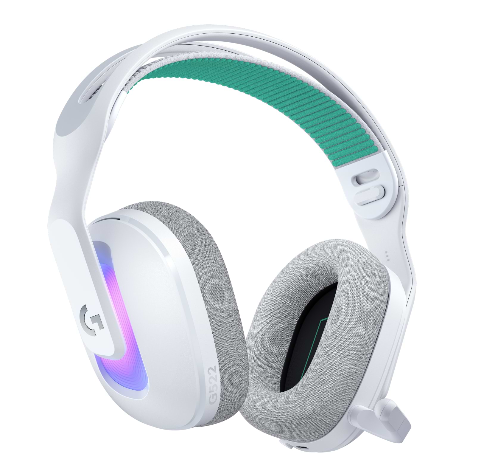 Гарнитура беспроводная игровая Logitech G522 LightSpeed Wireless Gaming Headset White (981-001550) - Фото 1