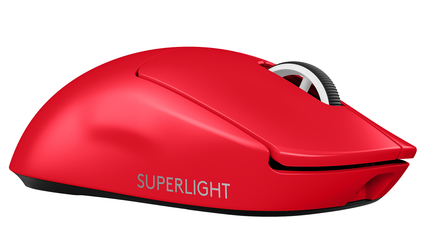 Миша бездротова ігрова Logitech G Pro X Superlight 2 SE Lightspeed Red (910-007552) - Фото 1