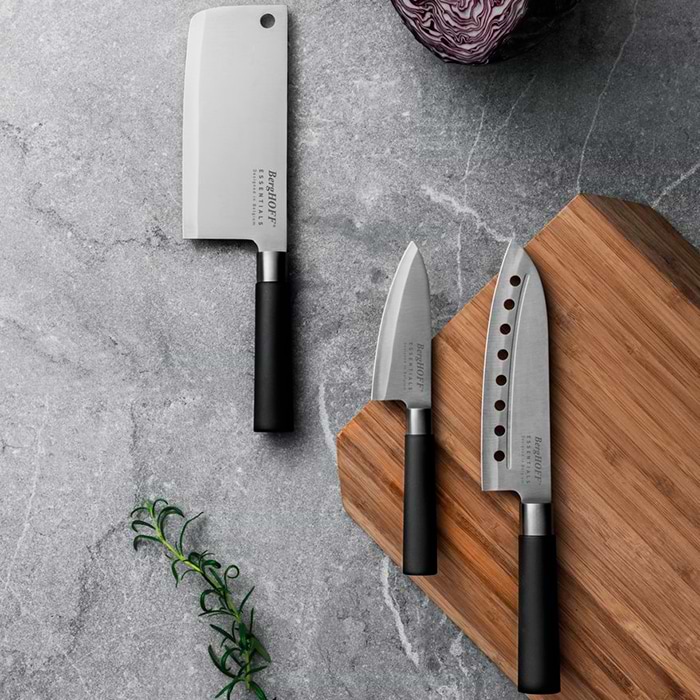 Фото - Нож сантоку Berghoff 1301088 11,5 см Essentials Orient