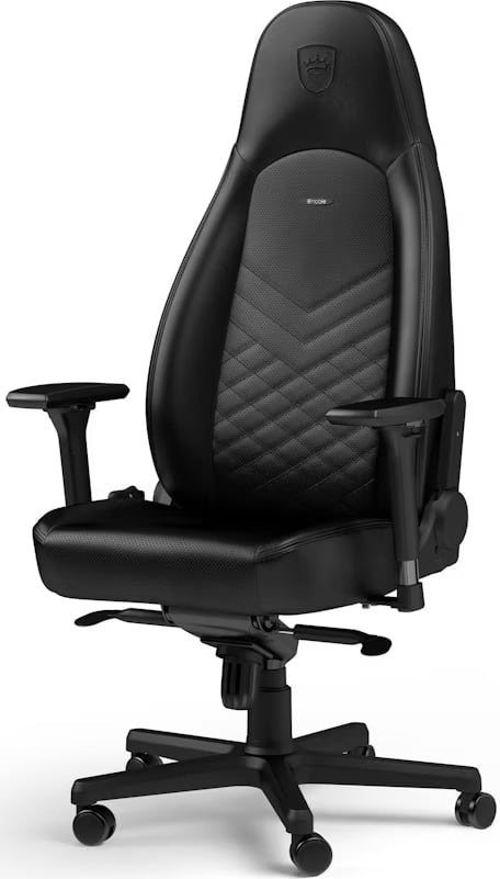 Кресло для геймеров Noblechairs ICON Black (NBL-ICN-PU-BLA)