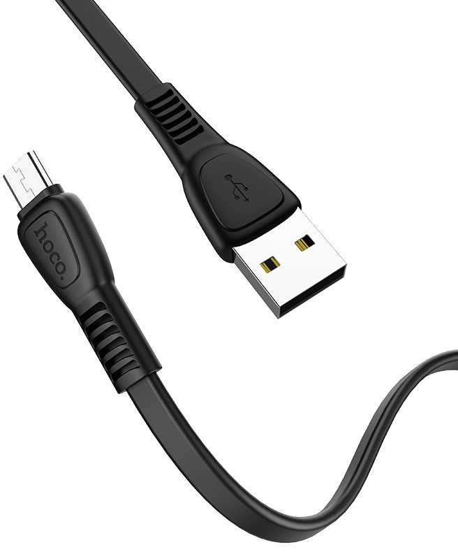 Кабель синхронізації даних HOCO X40 USB to Micro 2.4A, 1m Black (6931474711670)