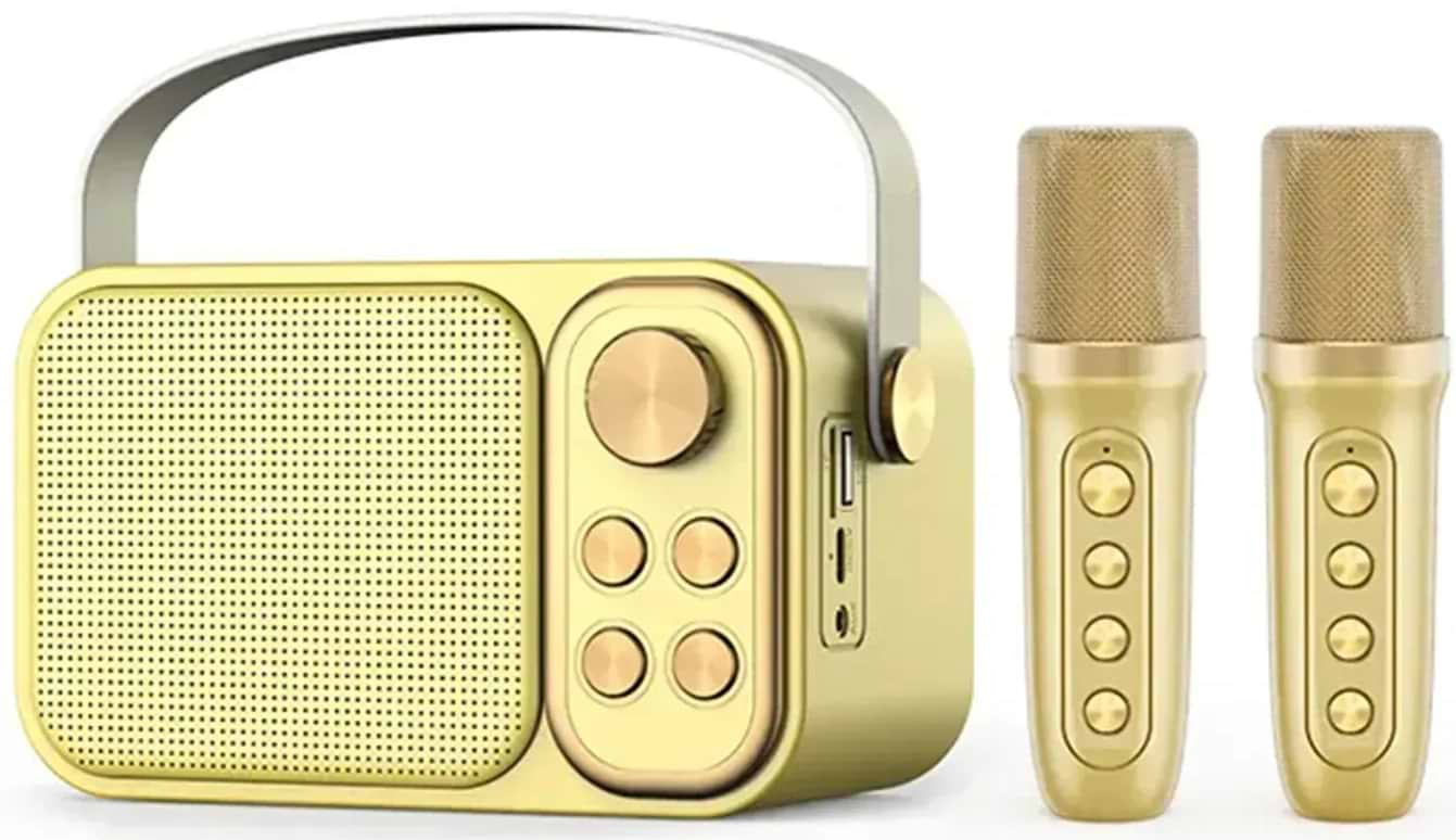 Портативна акустика INSPIRE караоке YS-105 Gold