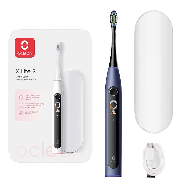 Фото - Зубна щітка електрична Oclean X Lite Set Blue (6970810556407) Фото - Зубна щітка електрична Oclean X Lite Set Blue (6970810556407)