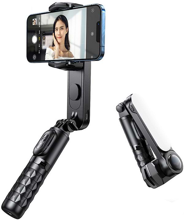 Фото - Стедікам RTAKO Q09 Mini Electric  Gimbal Stabilizer with AR Detach Black (6975068272314)