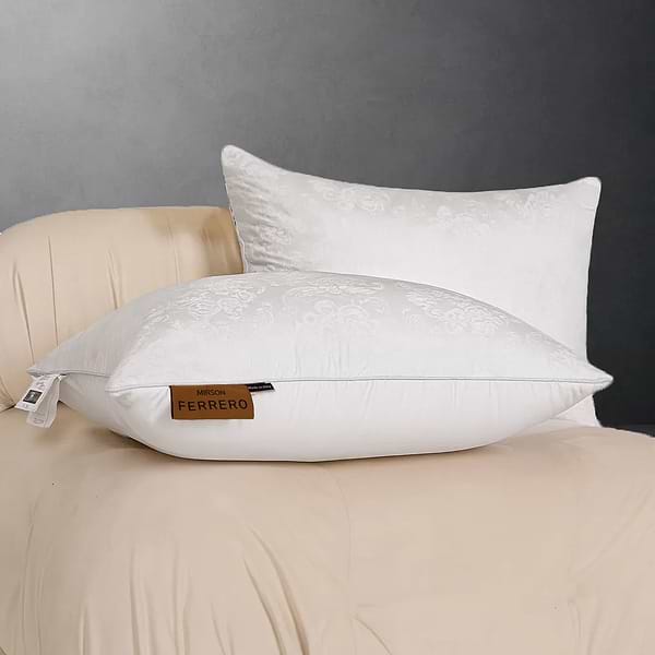 Фото - Подушка стандартна MirSon №15-46 Ferrero Тенсель (MODAL) White 40х60 см (2200011164892)