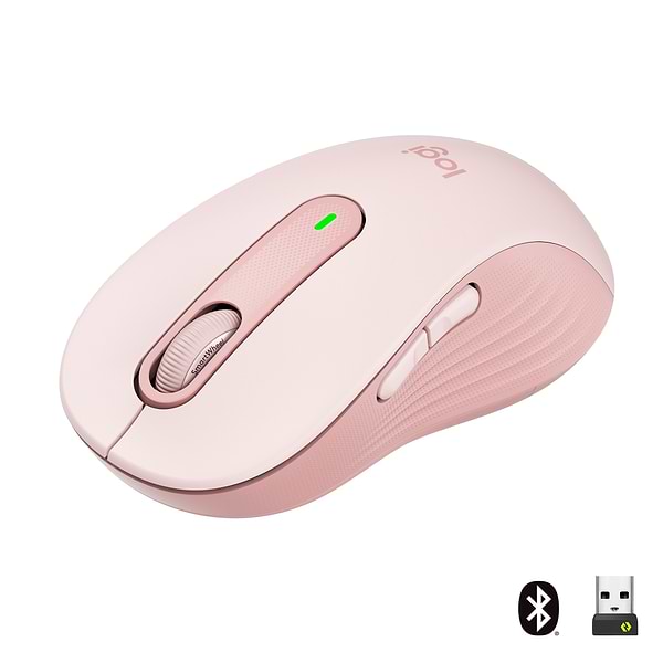 Фото - Миша бездротова Logitech Signature M650 L Wireless Mouse Rose (910-006237)
