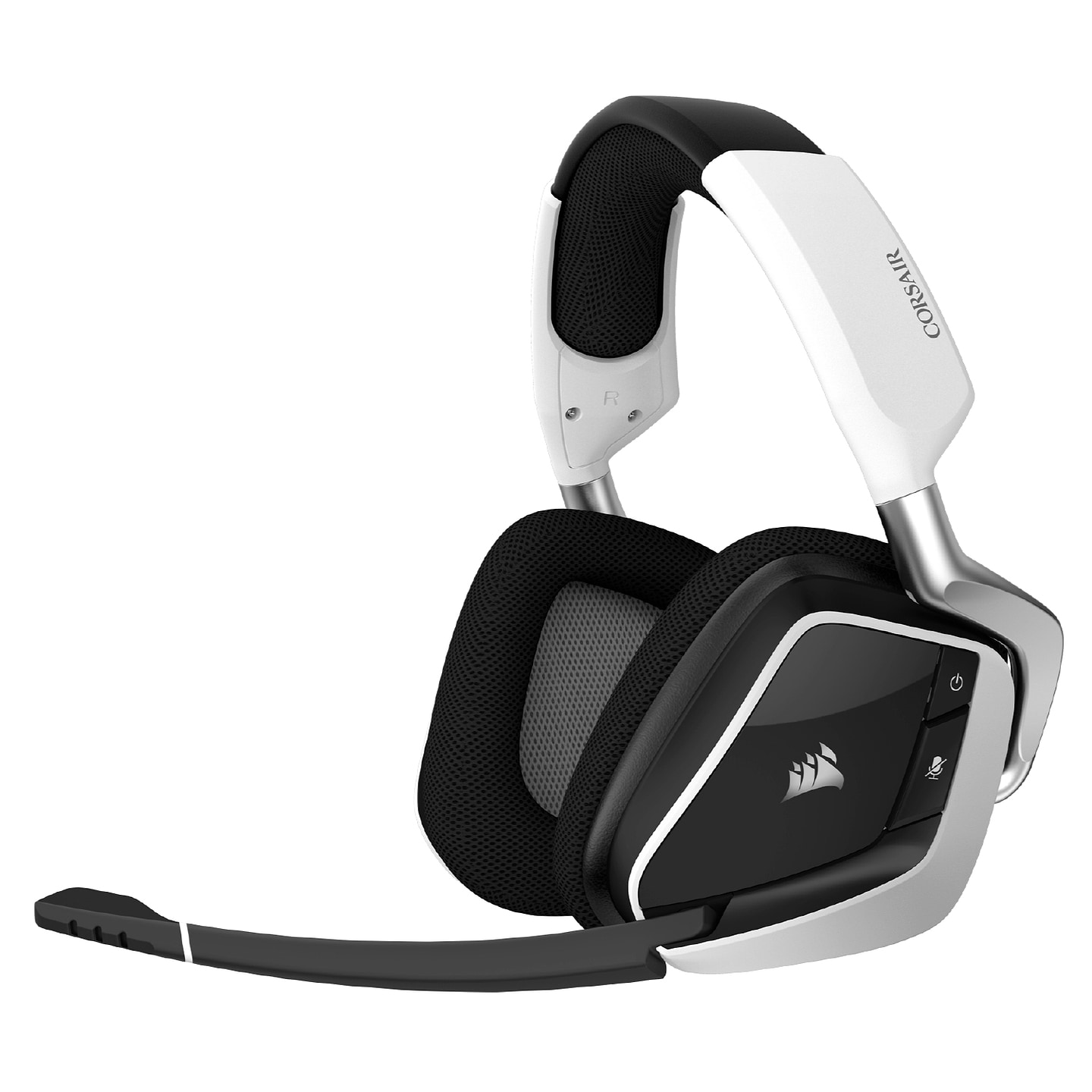 Гарнитура беспроводная игровая Corsair VOID RGB ELITE Wireless Headset, White (CA-9011202-EU) - Фото 1