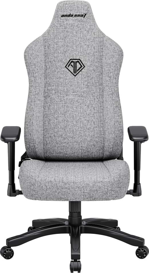 Крісло для геймерів Anda Seat Novis Size L Gray Fabric (AD23-L-01-G-F) - Фото 1