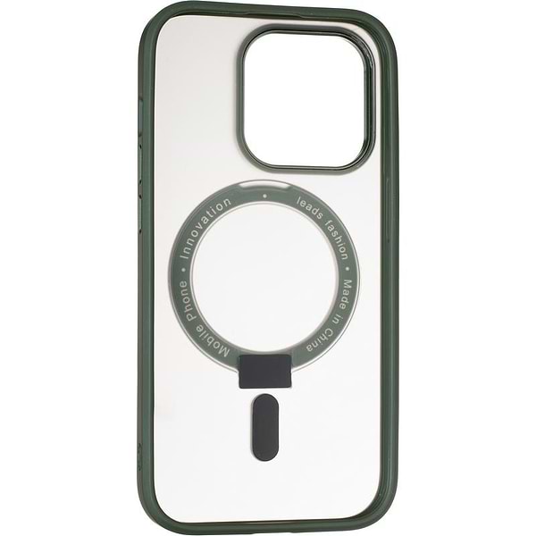 Фото - Чохол для смартфону Gelius Bumper Case MagSafe Stand for iPhone 14 Pro Green (94467)