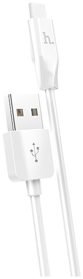 Кабель HOCO X1 USB to Type-C 3A, 1m White (6957531032045)