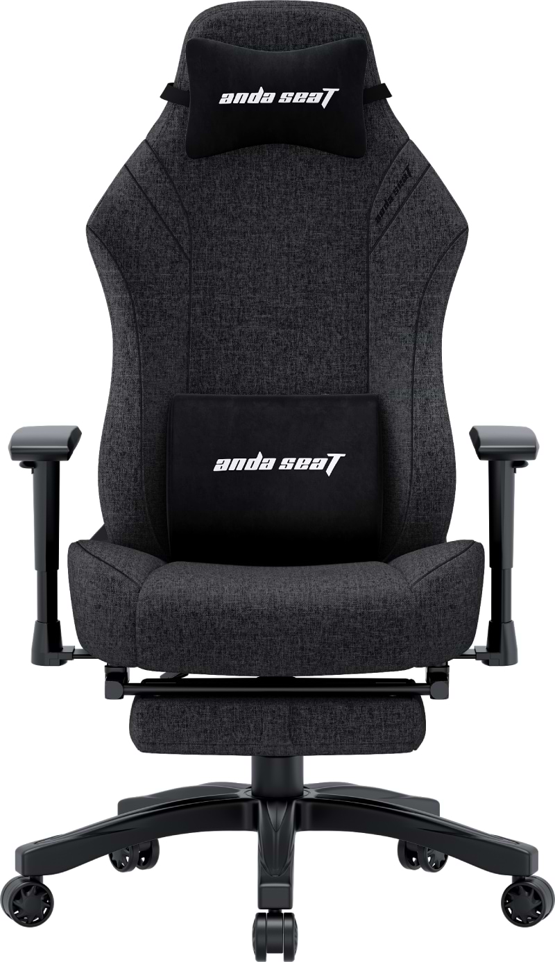 Кресло для геймеров Anda Seat Luna Pro Size L Dark Gray Fabric (AD18T-44-GB-F) - Фото 1