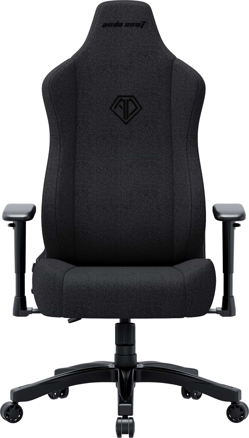 Кресло для геймеров Anda Seat Novis Size L Dark Gray Fabric (AD23-L-01-GB-F) - Фото 1