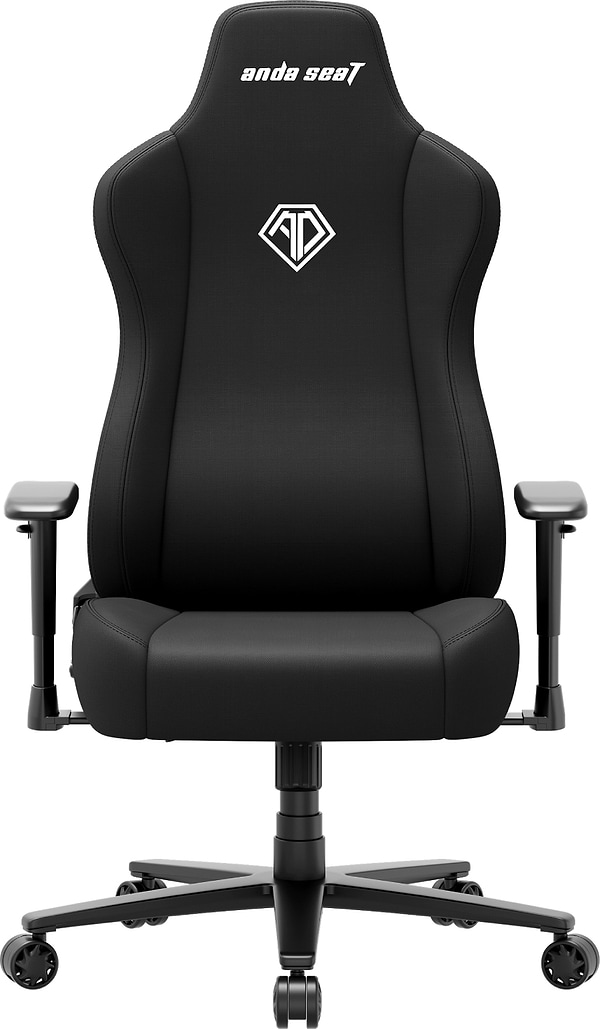 Фото - Крісло для геймерів Anda Seat Novis Size XL Black Fabric (AD23-XL-01-B-F)