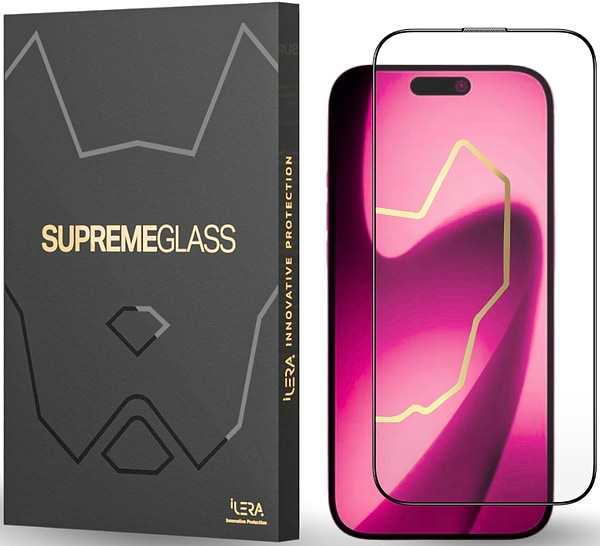 Фото - Захисне скло для смартфону ILera DeLuxe Original Glass 2.0 for iPhone 17 (iLFCDL17) Фото - Захисне скло для смартфону ILera DeLuxe Original Glass 2.0 for iPhone 17 (iLFCDL17)