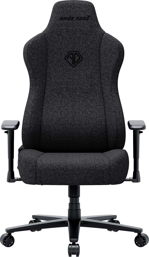 Фото - Крісло для геймерів Anda Seat Novis Size XL Dark Gray Fabric (AD23-XL-01-GB-F)