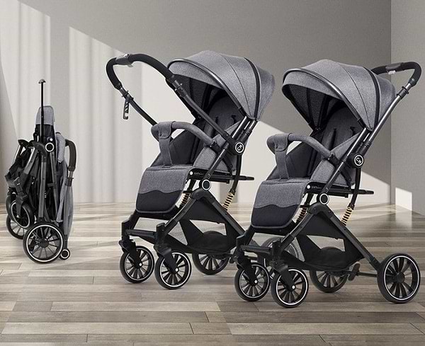 Фото - Коляска прогулянкова 525Baby Grey