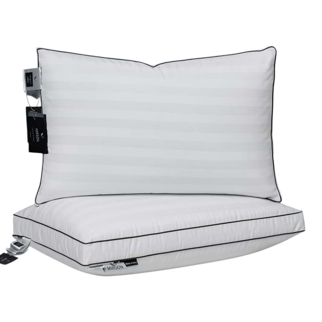 Подушка стандартна MirSon 1506 Royal Pearl DeLuxe memory effekt Висока 50х70 см (2200001541443)