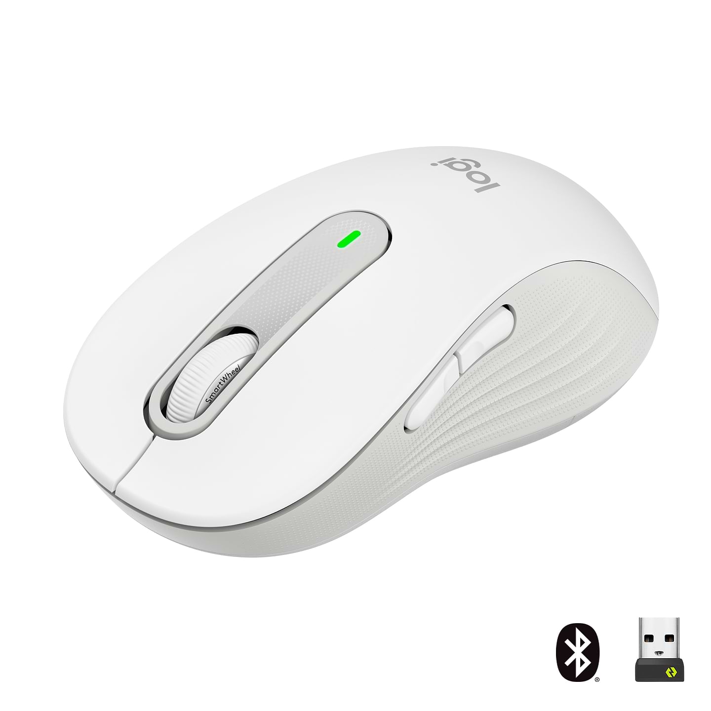 Мышь беспроводная Logitech Signature M650 L Wireless Mouse Off-White (910-006238)