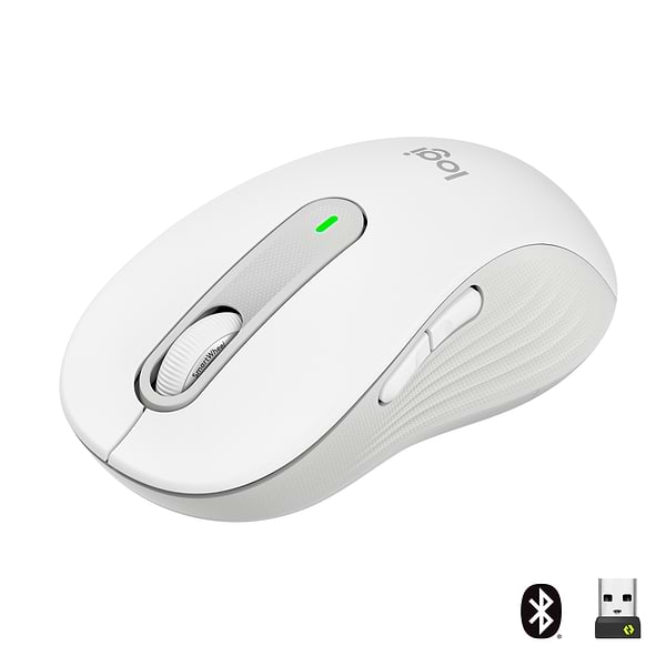 Фото - Миша бездротова Logitech Signature M650 L Wireless Mouse Off-White (910-006238)
