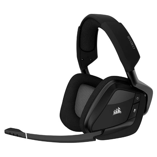 Фото - Гарнитура беспроводная игровая Corsair VOID RGB ELITE Wireless Headset, Carbon (CA-9011201-EU)