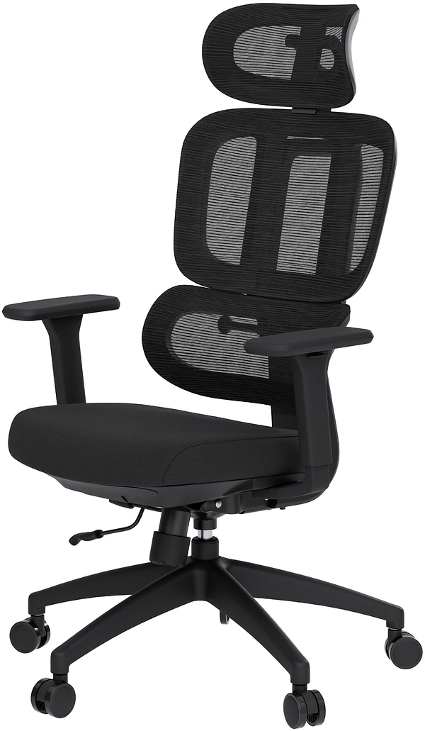 Фото - Крісло офісне OfficePro Skyline (OC580-B-B-B) Black