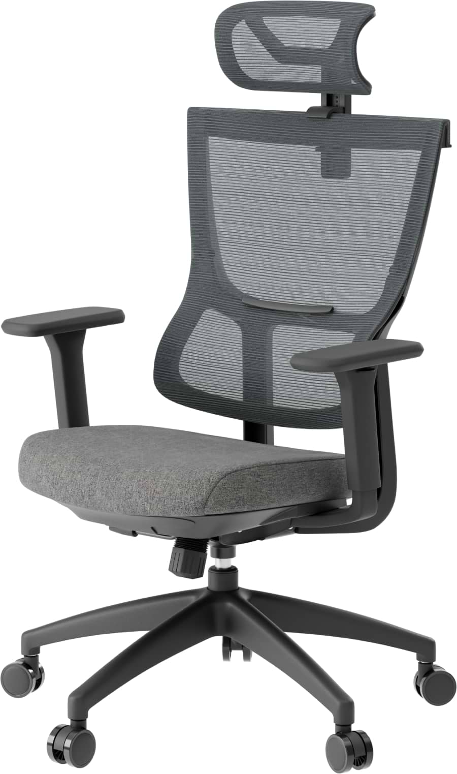 Купити Крісло офісне OfficePro Elegant (OC600-B-DG-DG) Black/Dark Gray - Фото 1 Крісло офісне OfficePro Elegant (OC600-B-DG-DG) Black/Dark Gray - Фото 1
