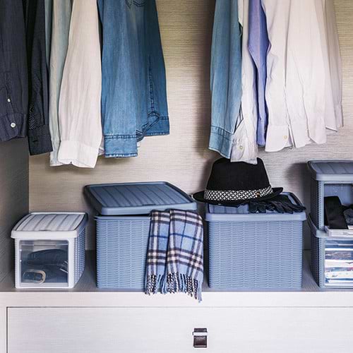 Фото - Кошик для білизни Stefanplast ELEGANCE 29х19х16 см (30030)