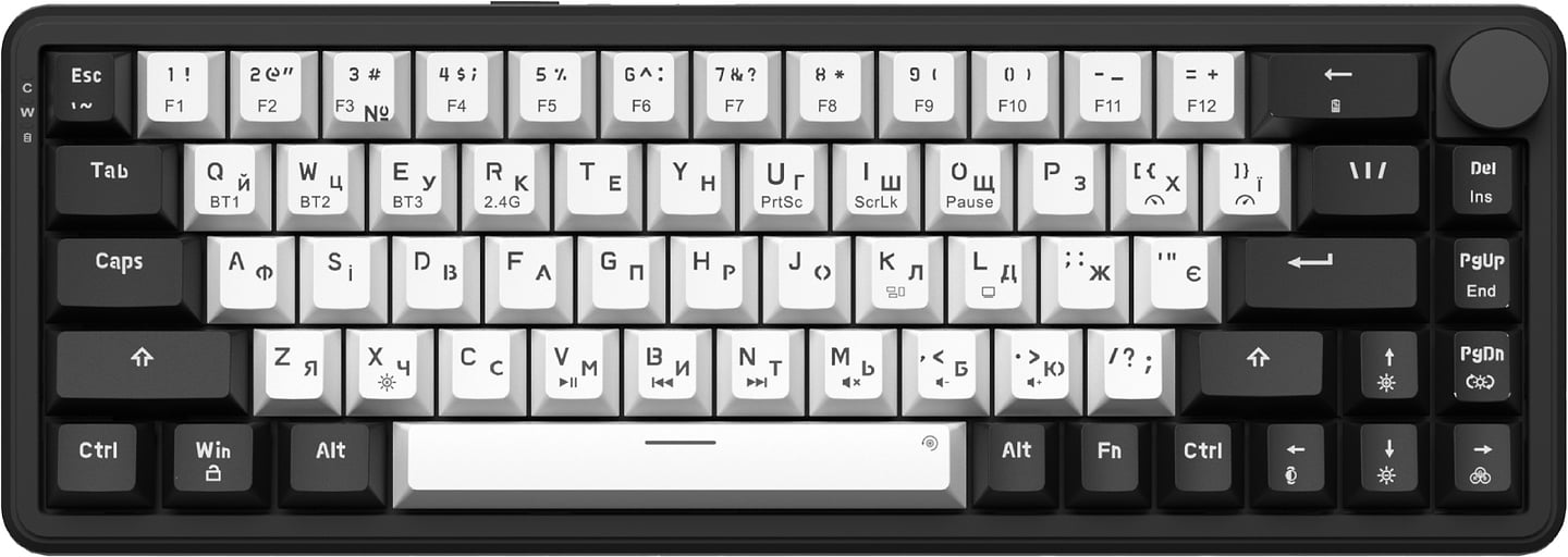 Купити Клавіатура бездротова ігрова GamePro Asgard Valhalla (MK210B Pro) - Фото 1 Клавіатура бездротова ігрова GamePro Asgard Valhalla (MK210B Pro) - Фото 1