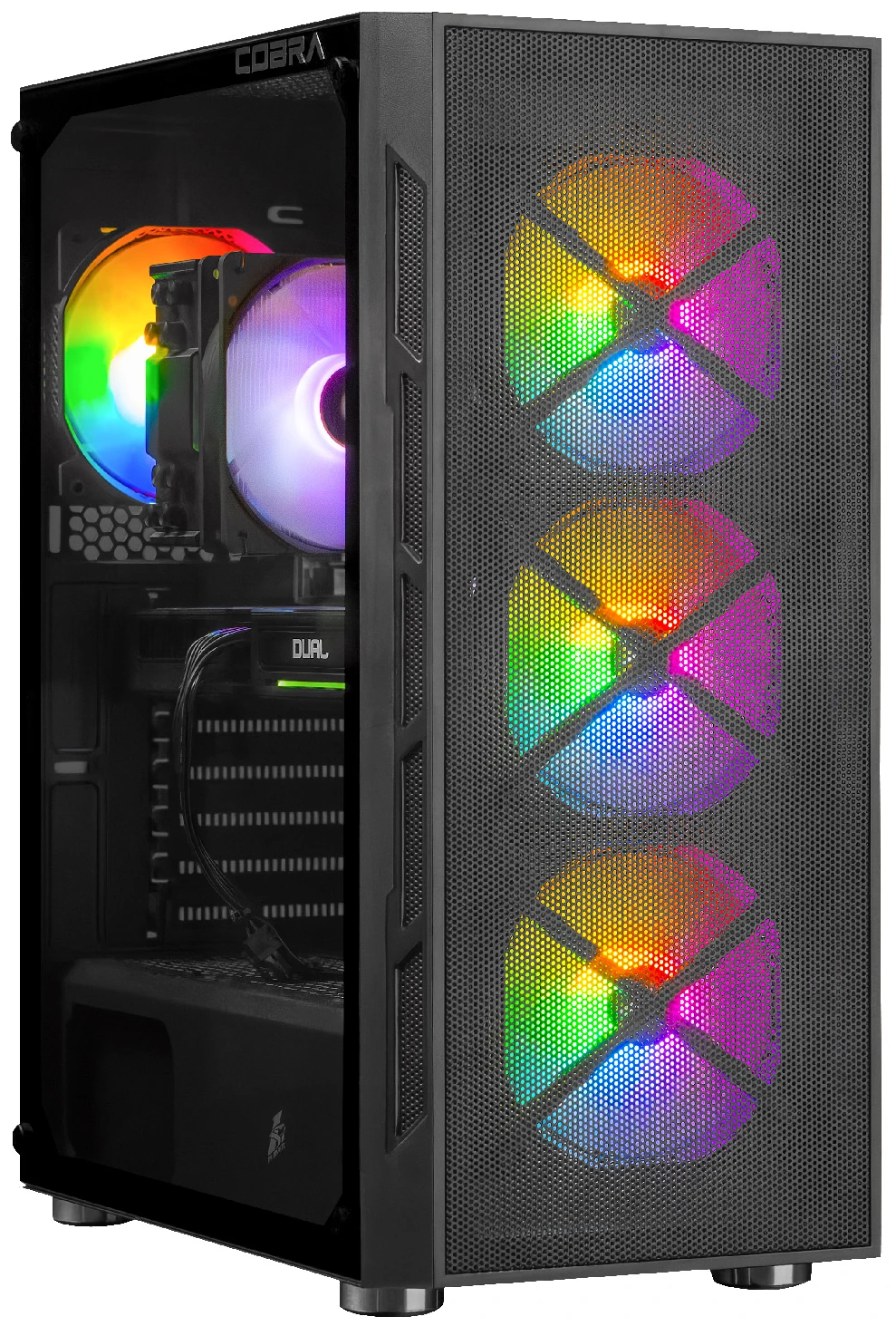 Системный блок Cobra Go RX 9060 XT / Ryzen 5 5600X / RAM 16GB / SSD 1TB (R5G23607)