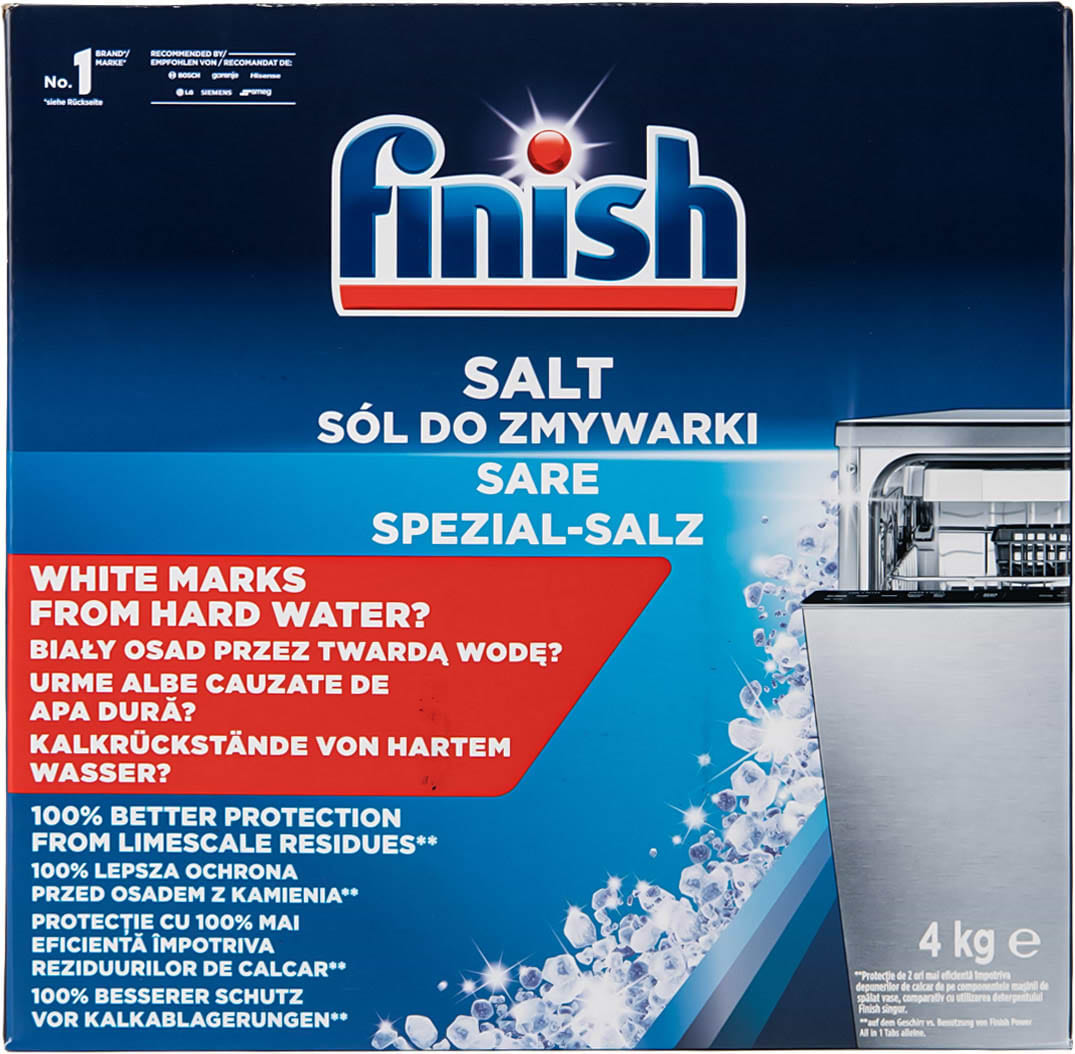 Соль для посудомоечной машины Finish Calgonit Salt ср-во для смягчения воды 4 кг
