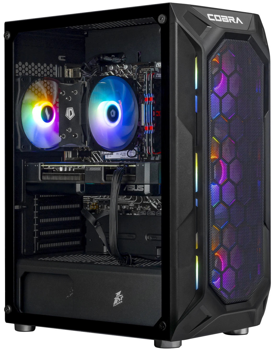 Системний блок Cobra Go RX 9060 XT / Ryzen 5 5600 / RAM 16GB / SSD 1TB (R5G23579)