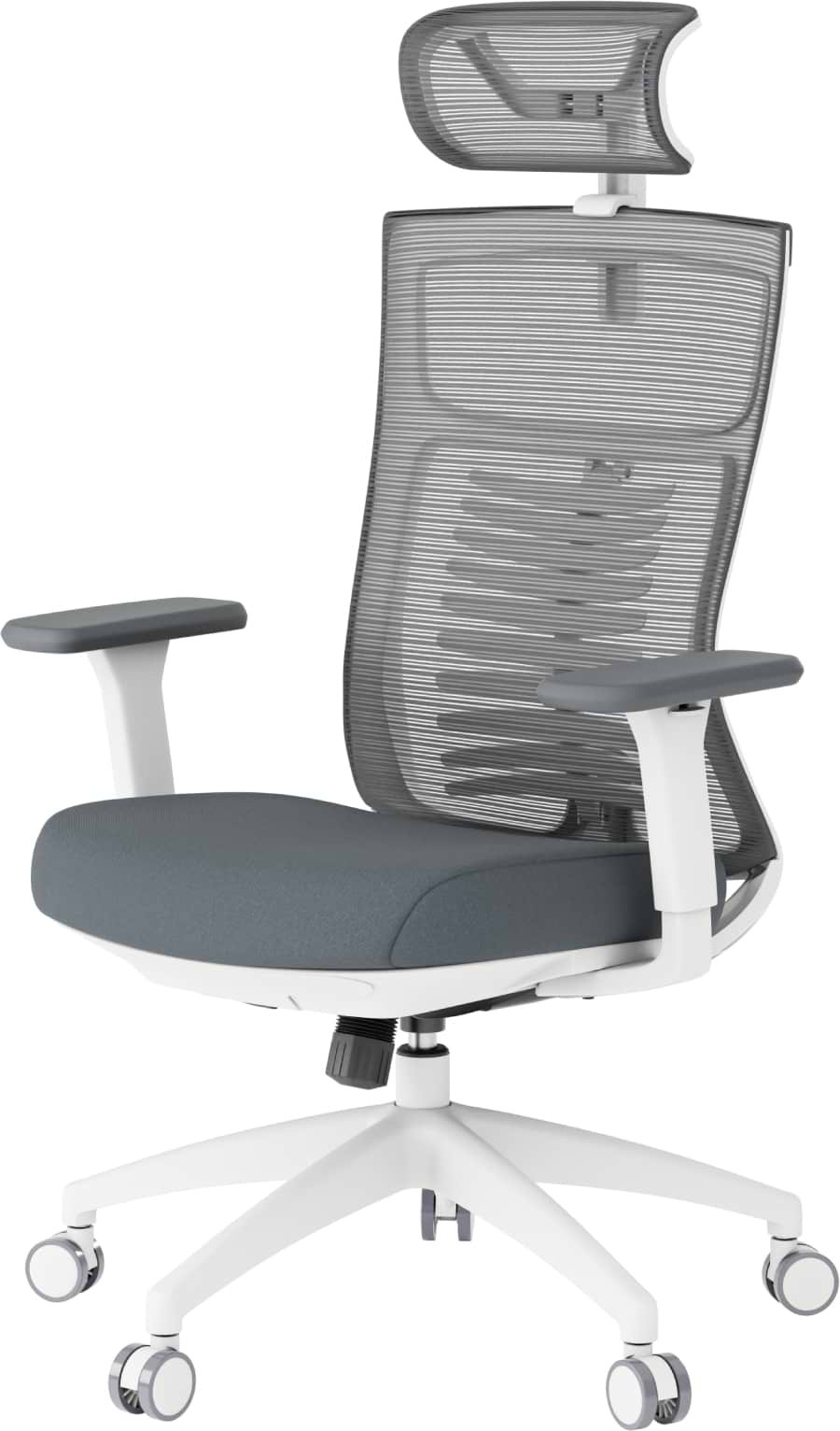 Купить Кресло офисное OfficePro Balance (OC550-W-DG-DG) White/Dark Gray - Фото 1 Кресло офисное OfficePro Balance (OC550-W-DG-DG) White/Dark Gray - Фото 1